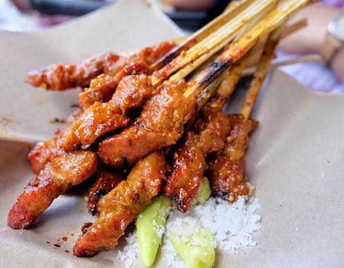 Sate Babi Bawah Pohon, Legian.